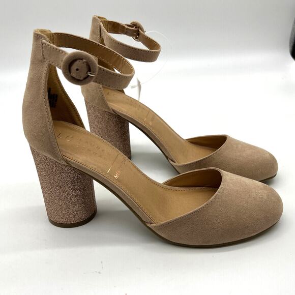 Lauren Conrad Shoes - Lauren Conrad Women's High Heels Natural/Rose Gold Size 8.5